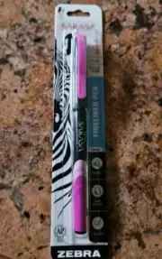 NEW Zebra Sarasa 0.8mm Needle Point Fineliner Pen