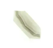 Grey Aragonite Double Terminated Massage Wand 2-1/4" - 2-1/2"