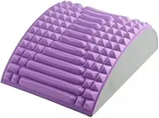 Refresh Neck Back Stretcher Premium Back Neck Massager Comfortable Adjustable Spine Posture Corrector Board Eliminate agonizing Neck Back Pain for Herniated Disc Sciatica Scoliosis (Purple)