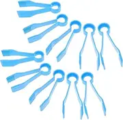Generic Sensory Play Tools 10pcs Plastic Boys and Girls Tweezers Fine Motor Tongs for Development Crafting Fun