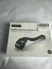 Derma Roller System 3pc Set For Scares Wrinkles & Stretch Marks - 3 Size Rollers