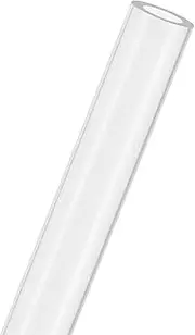 uxcell 1-Pack Clear Rigid Acrylic Pipe, 20mm[0.79"] ID x 30mm[1.18"] OD Plastic Round Tube for Water Cooling System/Lamps/Fountains/Aquariums/Display Stand, Acrylic Tubing [305mm/12IN]