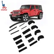 HARD TOP FOAM BLOCKER SEAL For 2007-2018 JEEP JK WRANGLER W/ REMOVABLE HARD TOP (for: Jeep)