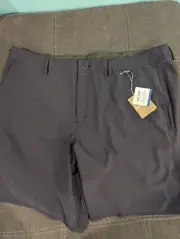 Patagonia Mens Hydropeak Hybrid Walk Shorts Size 40 x 19" Swim Boardshort Black