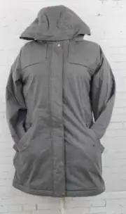 O'Neill Woods Insulated Snow Jacket, Women's Medium, Deep Dark Melee Grey New