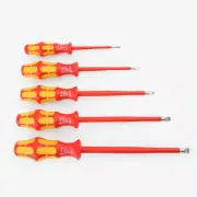 Wera 346275 VDE Insulated Slotted Screwdriver Set