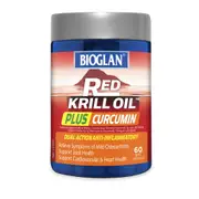 Bioglan Red Krill Oil Plus Curcumin 60 Capsules