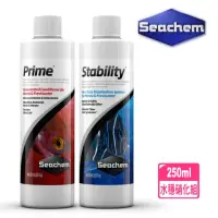 在飛比找momo購物網優惠-【Seachem 西肯】除氯氨水質穩定劑250ml+全效硝化