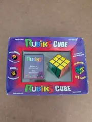 RUBIK'S CUBE Puzzle With Solution Hint Booklet Sealed in the Box Vintage