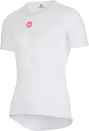 Castelli Pro Issue Short Sleeve Baselayer - White - X-Large
