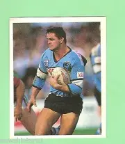 1993 SELECT RUGBY LEAGUE STICKER #72 CRAIG DIMOND, CRONULLA SHARKS