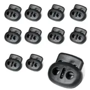 10PCS Cord Locks, Spring Stopper Fastener Toggles for drawstrings clamp, Lace...