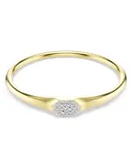 Swarovski Dextera Pave Crystal Cluster Bangle Bracelet