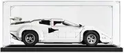 Acrylic Display Case for Lego 10337 Icons Lamborghini Countach 5000 Quattrovalvole Figure Storage Box Dust Proof Glue Free