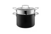 Pyrolux Ignite 24cm / 7.2l Stock Pot with Glass Lid & Stainless Steel Strainer