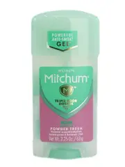 Mitchum Womens Power Gel Antiperspirant & Deodorant Powder Fresh 2.5 OZ