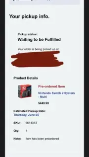 ✅Nintendo Switch 2 Console PRE-SALE/JUNE ORDER CONFIRMED