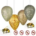 Hanging Decoy Wasp Nest Waterproof Wasp Lantern Nest Wasp Deterrent Wasp