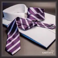 在飛比找Yahoo奇摩購物中心優惠-SANTAFE 韓國進口窄版6公分流行領帶 (KT-980-