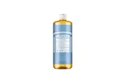Dr Bronner's Pure Castile Soap Liquid (Hemp 18-in-1) Unscented Baby 946ml