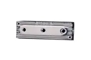 Mooneyes Fuel Block Finned Cast Aluminium 3 Port Outlet
