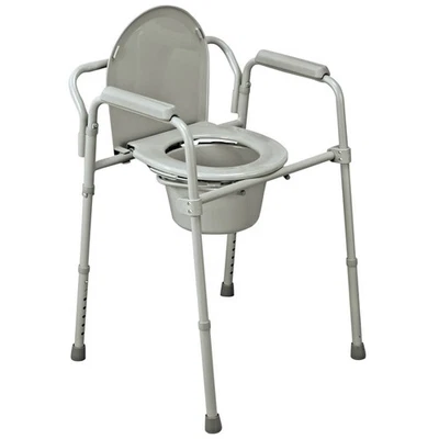 Folding Commode, Portable Toilet and Bedside Commode Chair