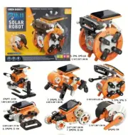 STEM 7-in-1 Education Solar Robot Toys 182 Pcs DIY Building Science Project
