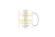 Game of Thrones Drink & Know Things Mug (Yellow/White) (One Size)