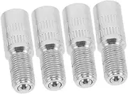 Abaodam 4pcs Tire Valve Extenders for Cars and Motorcycles Stem Extensions Easy to Install Valve Caps for Tire Maintenance Compatibility