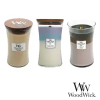 在飛比找momo購物網優惠-【WoodWick】美國Woodwick 大沙漏 香氛蠟燭 