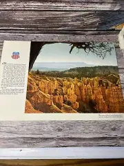 1951 * Bryce Canyon National Park * Union Pacific Railroad Menu D