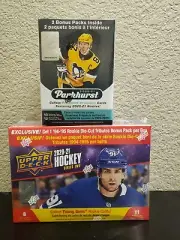 Upper Deck 2020-21 NHL Blaster Box & Mega Box Factory Sealed