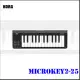 KORG Microkey 2 / 25鍵USB主控鍵盤 / midi keyboard控制器 / 公司貨保固