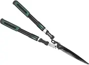 Faithfull FAICOUHS12T Countryman Hedge Shear Aluminium Three Position Telescopic Handles - 300mm (12in) Blade, Geared Action