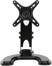 U-Shape 10" to 27"inch 180 Degree Adjustable LCD Monitor Stand Mount Folding VESA Monitor Stand All-Metal-Body With VESA Hole 75x75mm 100x100mm