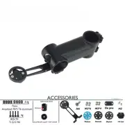 Diameter 28.6/31.8mm -6/17 Degree Bicycle Stem Carbon Fiber Bike Integrated Stem