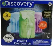 Discovery Kids STEM Kit Fizzing Compounds Make Bubbling Slimygloop ages 8+