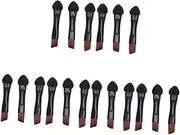 SOESFOUFU 3sets Full Makeup Kit Women's Eye Makeup Brushes Double-sided Shadow Sponge Cosmetics Blending Brush for Professional Use 20pcs*3
