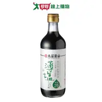 在飛比找蝦皮商城優惠-丸莊 薄鹽無添加釀造醬油(450ML)【愛買】