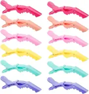 Weforu 12 Pcs Alligator Hair Clips for Styling Sectioning, Salon Hairdressing...
