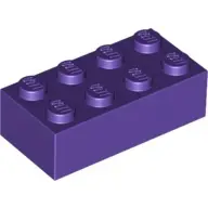 在飛比找蝦皮購物優惠-磚家 LEGO 樂高 紫色 Brick 2x4 基本顆粒 基