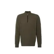 Barbour Ramsden Half Zip Knitted Jumper Size 2XL