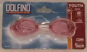 Youth Racer Pink Swimming Goggles Premier Ages 10+ UVA/UVB - WM 0406 New!