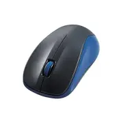 ELECOM Mouse Wireless Mouse Bluetooth 3 Button M Size Antibacterial Blue