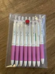 Pilot Begreen Acroball 1.0mm Pink Pure White Barrel Ballpoint Pen(8 Pens+Pocket)