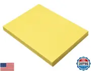 Prang (Formerly SunWorks) Construction Paper, Yellow, 9" x 12", 100 Sheets