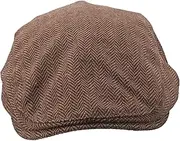 [Baluue] Vintage Beret Hat for Men Mens Outdoor Cap Breathable and Warm Forward Hat Coffee