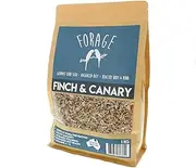 Forage Canary & Finch 1kg Bird Food Mix Millet Seed Fresh Australian Made
