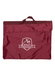 Maroon Library Bag