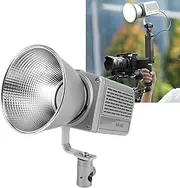 LED Video Light, Dimmable Handheld RGB Photography Lighting with APP Control, 55W COB LED Continuous Light for Studio Photography Video Recording